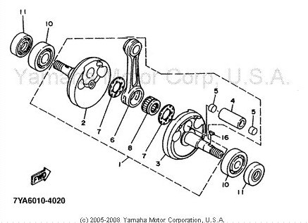 Yamaha Crank